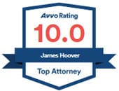 Avvo rating 10.0 james hoover Top Attorney